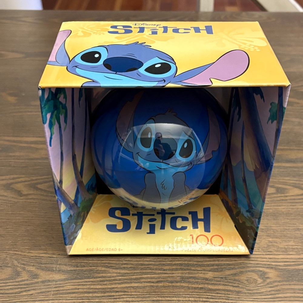 Disney Stitch Blue Play Ball puzzle